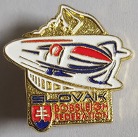 Slovak Bobsleigh Federation Bob Slovakia PIN A6/6 - Sport Invernali