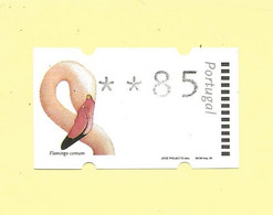 TIMBRES - STAMPS - FRANCOBOLLI - SELLOS - ÉTIQUETTES - PORTUGAL - 2000 - OISEAUX - FLAMANTS - TIMBRE NEUF - MNH - Flamingo