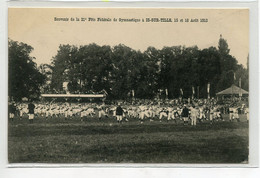 21 IS Sur TILLE 15-16 Aout 1913 Souvenir 21 Em Fete Fédérale De Gymnastique     D06 2022 - Is Sur Tille