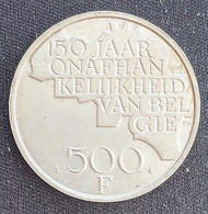 Belgium 1980 - 500 Fr Verzilverd/5 Koningen VL - Boudewijn I - Morin 801 - Pr - 500 Francs