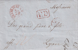 Allemagne Marque Postale - FRANKFURT 1864 - Préphilatélie