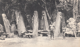 Océanie - Vanuatu - Nouvelles-Hébrides - Sculpture Tabous - Oblitéré 1954 - Vanuatu