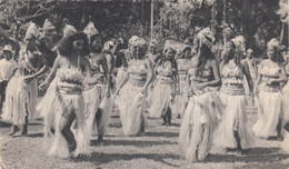 Océanie - Tahiti - Danseuses - Oblitéré Papeete 1954 - Tahiti