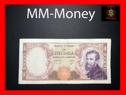 ITALY 10.000  10000 Lire  3.7.1962   P. 97   "sig. Carli - Ripa"    *first Date Of Issue*    VF     [MM-Money] - 10.000 Lire