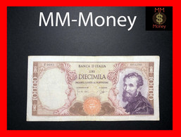 ITALY 10.000  10000 Lire  3.7.1962   P. 97   "sig. Carli - Ripa"    *first Date Of Issue*    VF     [MM-Money] - 10000 Lire