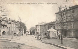 69 - RHÔNE - ST-LAURENT-DE-CHAMOUSSET - Place Neuve - 10488 - Saint-Laurent-de-Chamousset