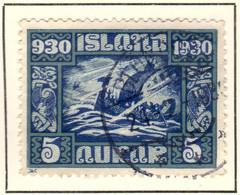 IS+ Island 1930 Mi 126 Althing - Used Stamps