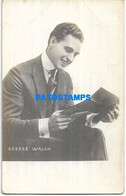 185614 ARTIST GEORGE WALSH US ACTOR CINEMA MOVIE POSTAL POSTCARD - Artiesten