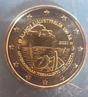 2021 Finlande2 Euros Commémorative 100 Ans De L'autonomie Gouvernementale Dans Les Iles Aland - Finlande