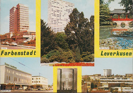 D-51373 Leverkusen- Alte Ansichten - Kölner Straße - City - Bayer - Hochhaus - Cars - Nice Stamp - Leverkusen