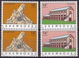 LUXEMBOURG - 1993 - Yvert 1266/67 Neuf** MNH Par Paires - Nuevos