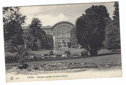 16033 - TORINO GIARDINI PUBBLICI DI PORTA NUOVA 1915 STORIA POSTALE - Stazione Porta Nuova