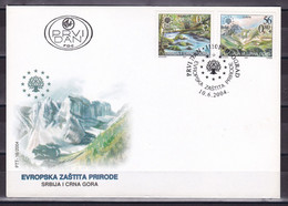 Yugoslavia Serbia & Montenegro 2004 Europa Nature Protection FDC - Lettres & Documents