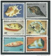 Wallis Et Futuna N° 337 / 42  XX  Faune Marine : Coquillages La Série Des 6 Valeurs Sans  Charnière, TB - Neufs