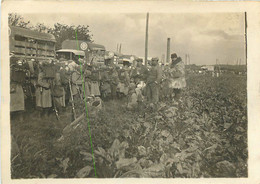 EMBARQUEMENT A MAILLY 09/1915  PHOTO ORIGINALE  8.5 X 6.50 CM - Guerra, Militari