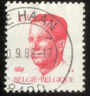 België - Belgique - C9/3 - (°)used - 1981-1990 Velghe - Michel 2255 - Koning-Roi Boudewijn - DE HAAN - 1981-1990 Velghe