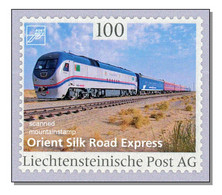 Liechtenstein 2017 (B11) Railway Train The Royan Orient Silk Road Express ** - Ungebraucht
