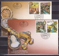Yugoslavia 1999 Museum Exhibits Washing Gold On The River Pek FDC - Lettres & Documents