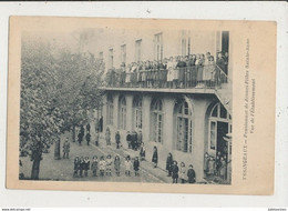 43 YSSINGEAUX PENSIONNAT DE JEUNES FILLES SAINT ANNE VUE DE L ETABLISSEMENT CPA BON ETAT - Saint Didier En Velay