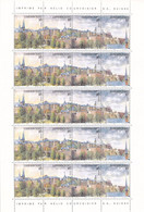 LUXEMBOURG - 1995 - Vue Panoramique De La Ville De Luxembourg - 1316 A ** MNH En Feuillet - Hojas Completas