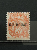 Francia. Levant. Île Rouad. 3 Centimes. Nuevo ** - Ungebraucht