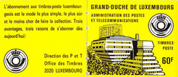 LUXEMBOURG - CARNET DU GRAND DUCHE DE LUXEMBOURG N° C1106 (JAUNE) - Booklets