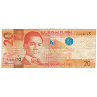 Billet, Philippines, 20 Piso, 2010, KM:206a, TTB - Philippines