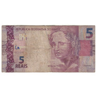 Billet, Brésil, 5 Reais, 2010, B - Brésil