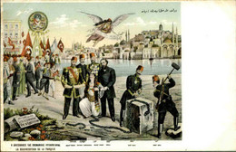 TURQUIE - Carte Postale Illustrée - Turcs Brisant Des Chaines -  L 121147 - Türkei