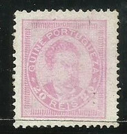 Portugal 1884/7 # 62 D Luiz Frente 20rs Rosa Novo S/goma.L98 - Unused Stamps