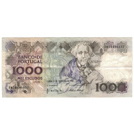 Billet, Portugal, 1000 Escudos, 1992, 1992-02-06, KM:181i, TTB - Portugal