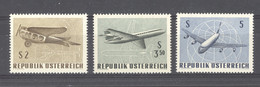 Autriche  -  Avion  :  Yv  63-65  ** - Neufs