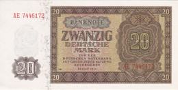 BILLETE DE ALEMANIA DE 20 MARK DEL AÑO 1948 SIN CIRCULAR (UNC)  (BANKNOTE) - 20 Deutsche Mark