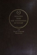 Webster's Third New International Dictionary And Addenda Section 3 VOLUMI - IL DIZIONARIO - Dictionaries