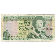 Billet, Jersey, 1 Pound, Undated (2000), KM:26a, TTB - Jersey