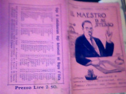 LIBRETTO IL MAESTRO DI SE STESSO BASI X SCRIVERE  LETTERE DOMANDE MODULI QUIETANZE ECC TARIFFE POSTALI 1935 IQ8314 - Society, Politics & Economy