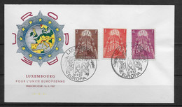 Luxembourg FDC Europa 1957 - 1957