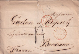 Belgique Marque Postale - Jemnapes 1852 - 1830-1849 (Belgique Indépendante)