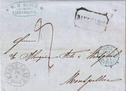 Danemark Marque Postale - Kjobenhavn 1854 - ...-1851 Prefilatelia