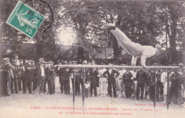 CPA Caen 37ème Fête Fédérale De Gymnastique - 16 Juillet 1911 - N°41 - Le Ministre De La Guerre Assistant Aux Exercices - Caen