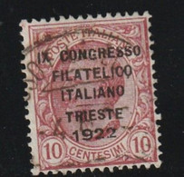 Italii N° 117 Oblitéré Premier Choix Trieste 1922 - Oblitérés