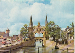 CPA SNEEK- GATE, CANAL BANKS, SHIP, CAR - Sneek