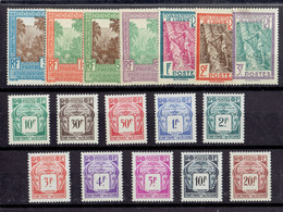 Océanie - Taxe N°10/11 - 13/27 - XX MNH TTB - Portomarken