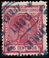 Elobey/Annobón - Edi O 41 - 1907 - 15cts. Carmín - Mat Fechador - Elobey, Annobon & Corisco