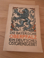 Die Bayerische Oberpfalz , 1928 , Ein Deutsches Ostgrenzgebiet , Bayern , Pfalz , Grenze !!! - Zonder Classificatie