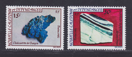 NOUVELLE CALEDONIE N°  455 & 456 ** MNH Neufs Sans Charnière, TB (D8186) Roches Et Minerais - 1982 - Nuovi