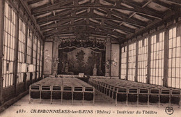 69 / CHARBONNIERES LES BAINS / INTERIEUR DU THEATRE / RARE - Charbonniere Les Bains