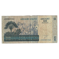 Billet, Madagascar, 100 Ariary, 2004, KM:86a, B+ - Madagascar