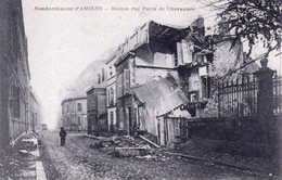 80 - Somme -  Bombardement D AMIENS -  Maison Rue Puvis De Chavannes - Amiens