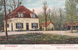 1846	122	Prinsenhagen, Boschwachters Woning Liesbosch (poststempel 1908) - Other & Unclassified